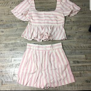 Zara Top and shorts size M